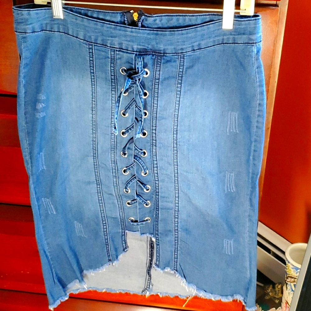 Jean skirt